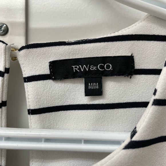 RW&CO peplum top M - Picture 3 of 4